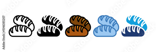 Bread Icon Element For Design
