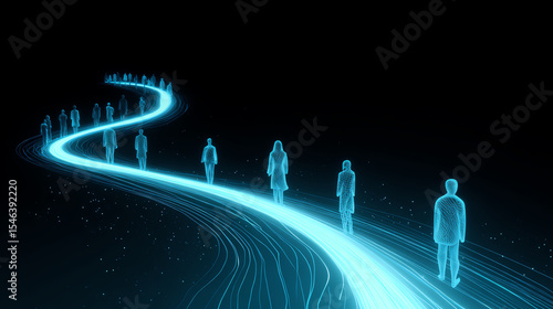 Digital journey of customers showcases their experience and satisfaction along path