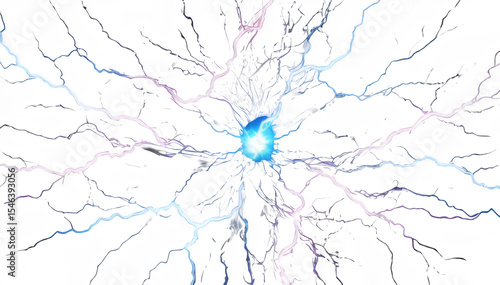 electricity lightning isolated