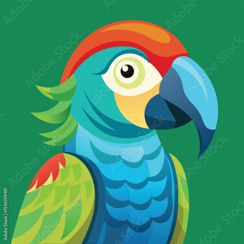 parrot on a branch