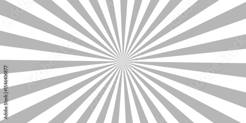 Ray sun light. Sunburst background. Radial circle line. Pattern starburst. Comic beam lines. Sun effect rays. Abstract firework. Concentration stripe. Cartoons