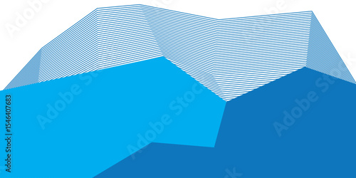 Blue line pattern vector illustration geometric-pattern, seamless-pattern, abstract-pattern