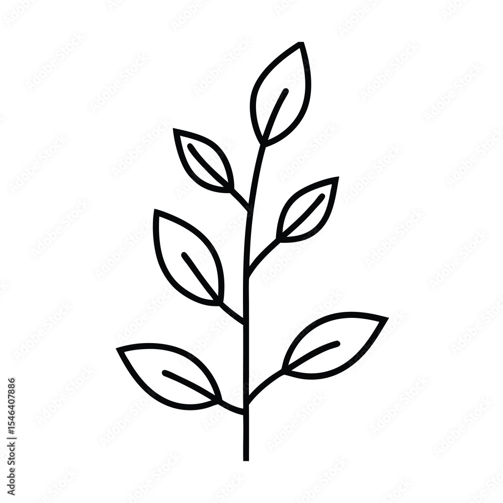 vector illustration of a tree