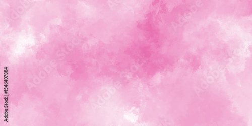 Abstract soft pink watercolor vector art background. Decorative soft pink textured. Aquarelle paint paper textured stain canvas element for text design.	

