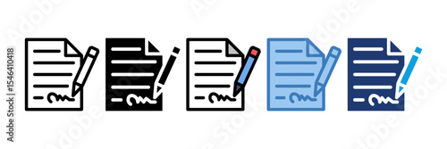 Contract Icon Element For Design