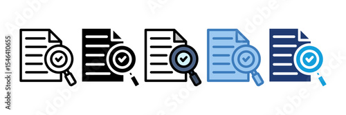 Proofreading Icon Element For Design