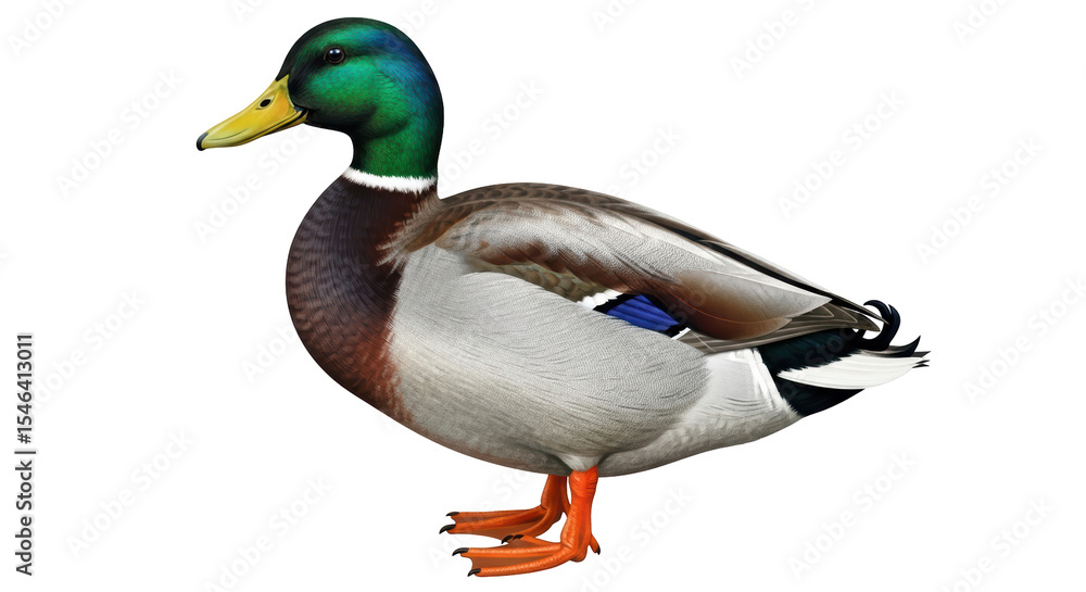 Obraz premium Isolated Duck