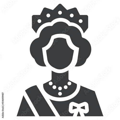 Canvas-taulu Queen Icon