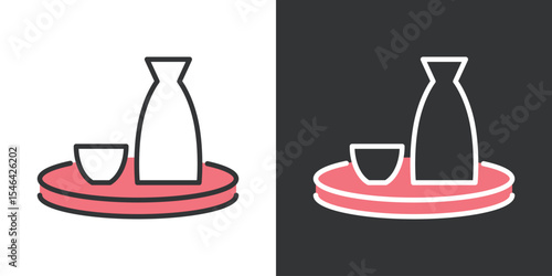 とっくりとおちょこアイコン