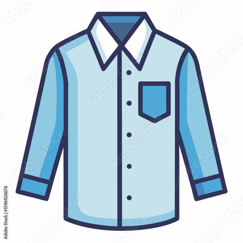 Men's Dress Shirt Silhouette
