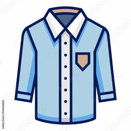 Men's Dress Shirt Silhouette