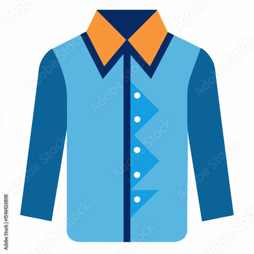 Men's Dress Shirt Silhouette