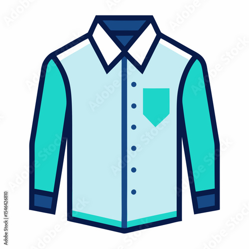 Men's Dress Shirt Silhouette