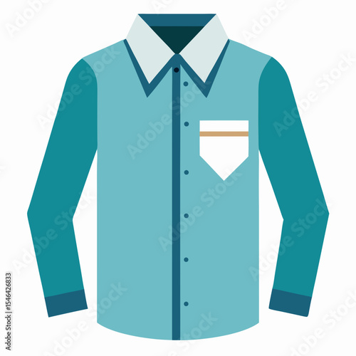 Men's Dress Shirt Silhouette