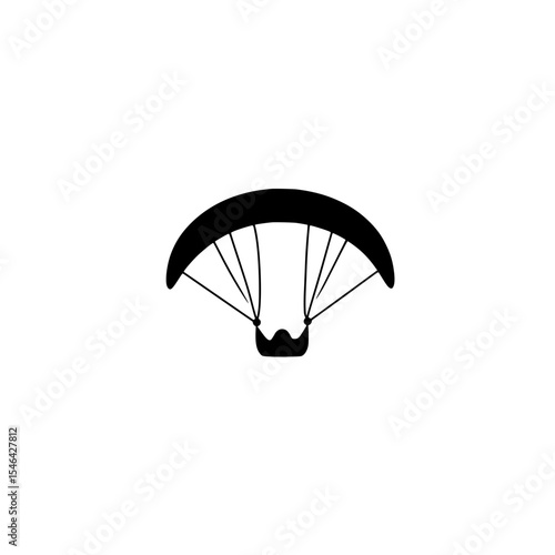 paraglider in the sky