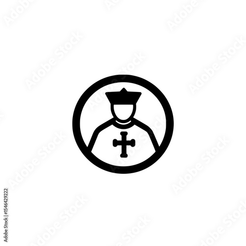 Christian pastor icon