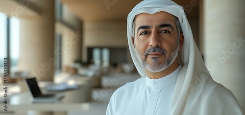 Portrait of Sheikh Mohammed bin Zayed Al Nahyan