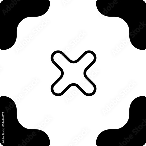 Formas estéticas. Concepto de figuras geométricas. Ondas. Cuadrados. Codigo de barras. Formas. Abstract geometric. Vector creative design. Geometric shapes. Stickers, aesthetic. Vector