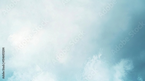 Soft, light blue cloudy sky