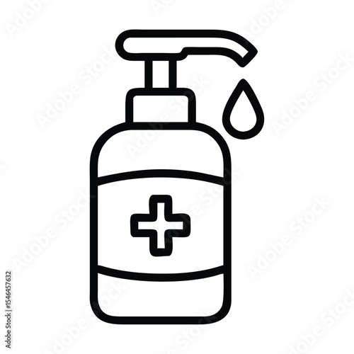 Vector Design Antiseptic Icon Style | Premium Vector