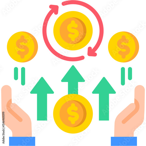 Income Flow Icon