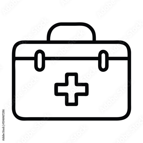 First aid kit icon | Premium Vector