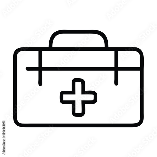 First aid kit icon | Premium Vector