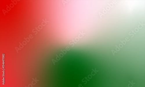 Abstract gradient background with red, white, and green colors, resembling the Iranian flag colors, blending smoothly