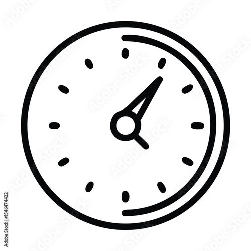 Clock Timer With Cycle Arrows | Free Vector