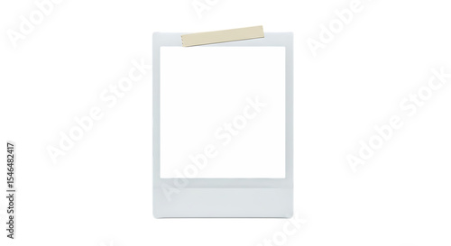 Polaroid photo transparent background image