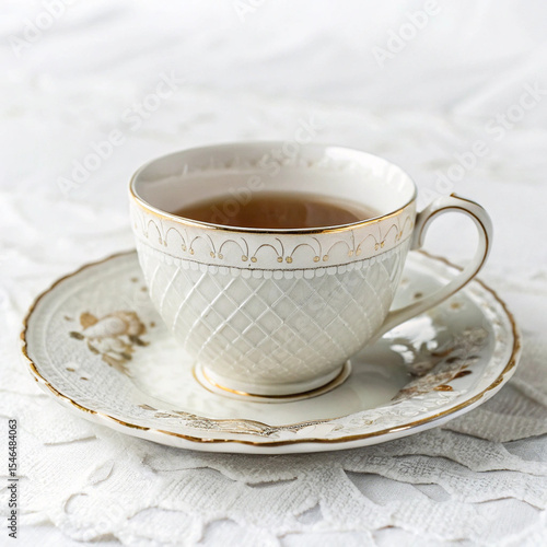 cup of tea  isolated on white background 