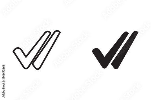 checklist icon Isolated flat vector in outline icon set eps 10