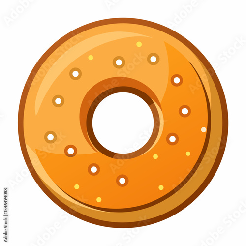 set of round biscuits
