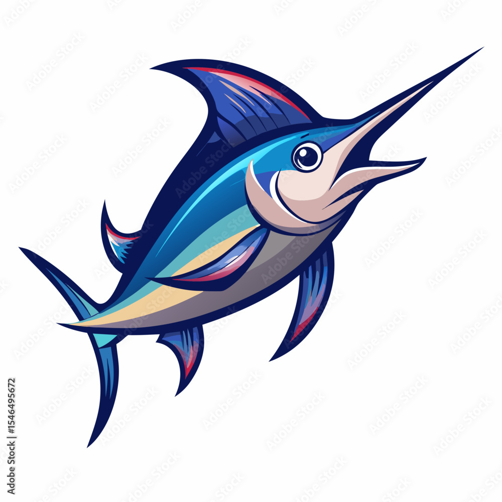 Naklejka premium fish