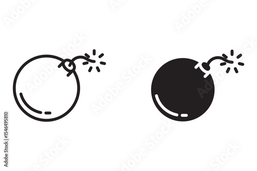  Bomb icon set, explosive icon. explosive device. Flat design style. bomb icon vector illustration isolated on white background, bomb icon eps. bomb icon graphic design vector symbol.