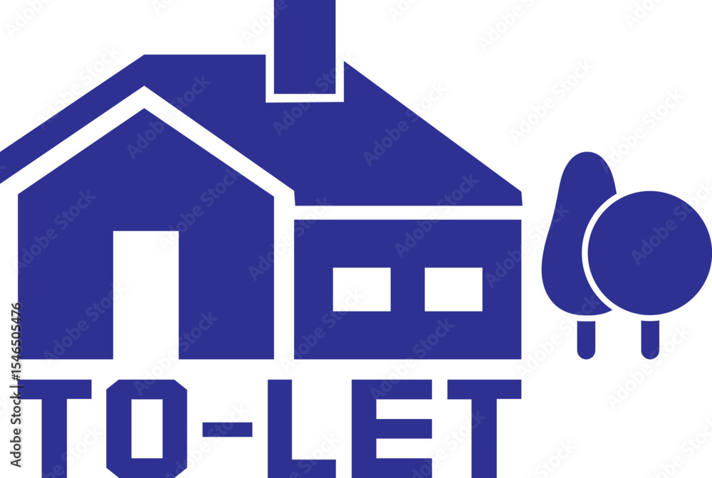To-Let board for house renting purpose, To-Let board simple vector design for room rent, flat rent, house rent, for sale. To-Let board for house renting purpose, To-Let board simple vector design for room rent, flat rent, house rent, for sale.