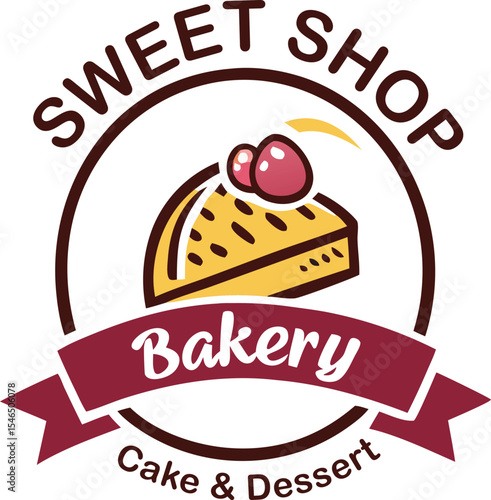 Sweet shop logo design