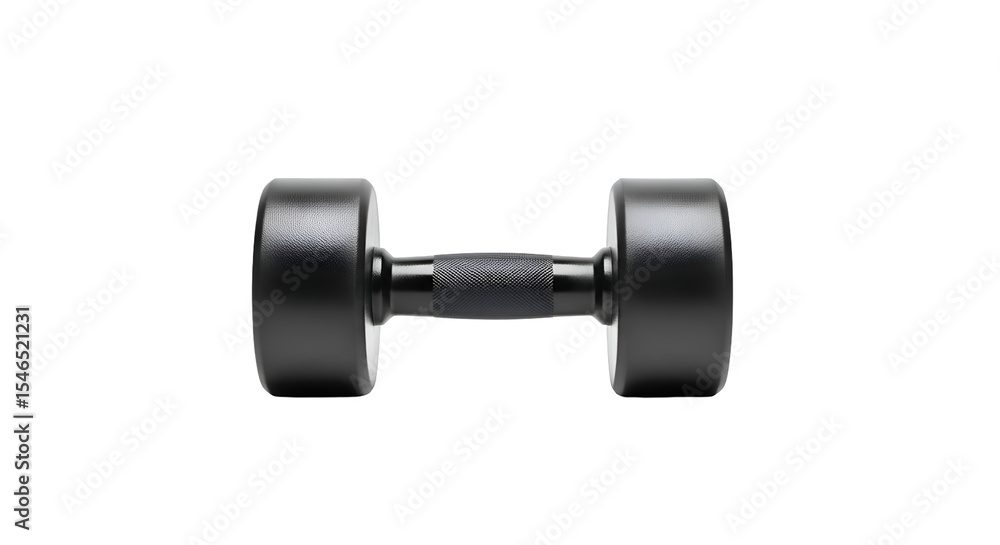 Black Dumbbell Fitness Weights Exercise Guide with Transparent Background Black Dumbbell Fitness Weights Exercise Guide with Transparent Background