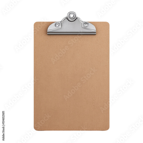 Wallpaper Mural Empty Clip Board with Metal Clip for Note Taking, Organization, and Document Management in Office or School Setting Transparent background or png Torontodigital.ca