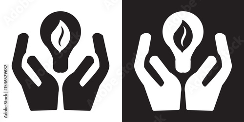 Energy Efficiency Icons.  Vector illustration. EPS 10/AI