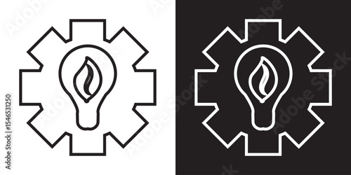 Energy Efficiency Icons.  Vector illustration. EPS 10/AI