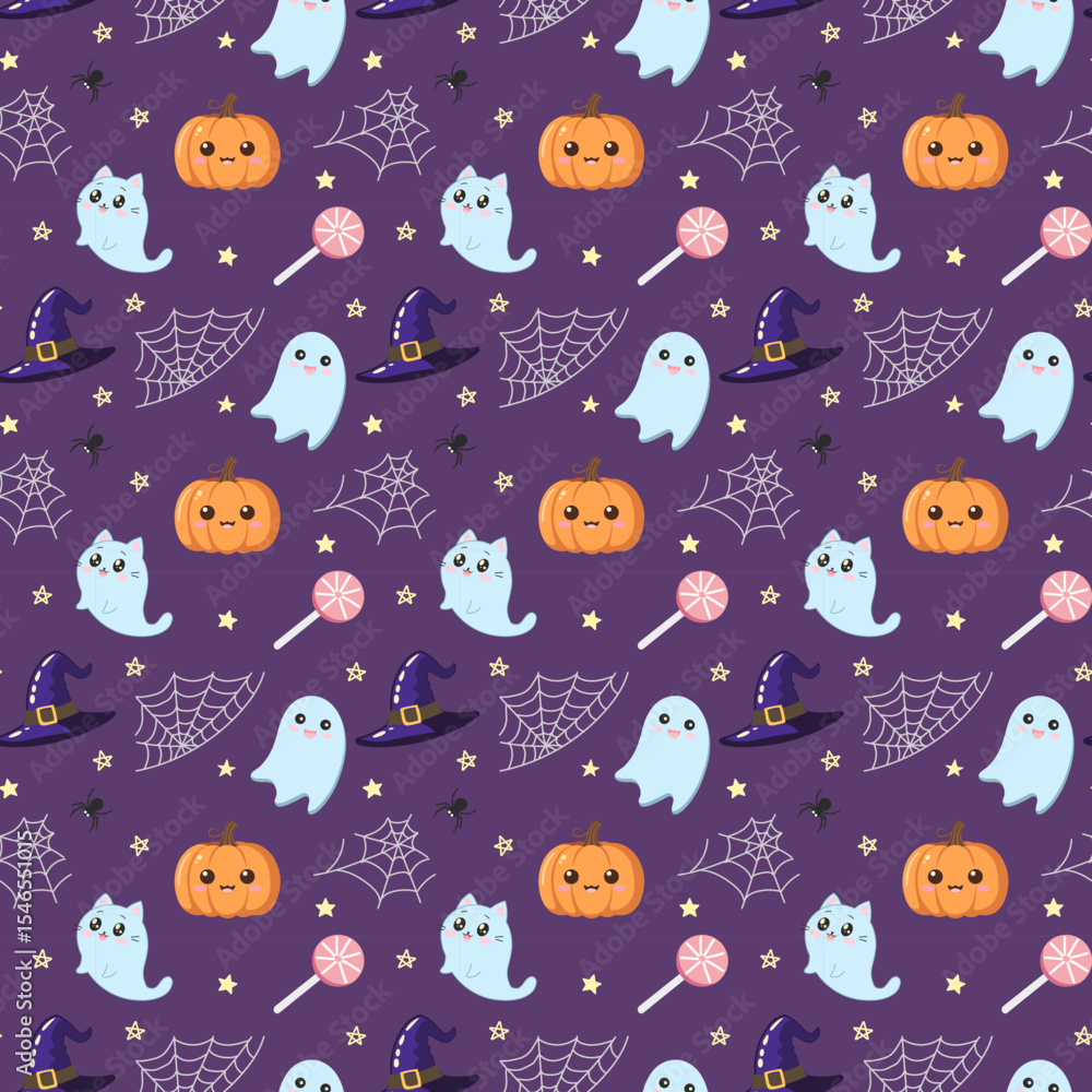 Fototapeta premium Pattern 11 - Halloween collection – Ultimate Mix seamless pattern