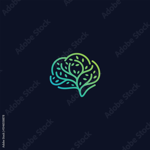Botanical Brain Gradient Growth of Mind