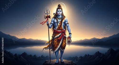 Lord Shiva Mahadev Shankar Neelkanth Adiyogi 4K HD Desktop Laptop Wallpaper Background | 4K HD Mahashivratri Wallpaper Background | Shiv Ji 4K Wallpaper for PC