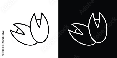 Pistachio icon in black. flat graphic vector icon