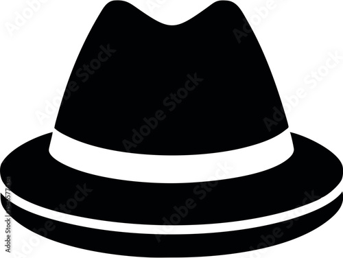 black hat vector