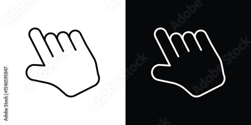 Rag icon in black. flat graphic vector icon