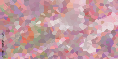 Abstract geometric mosaic pattern in soft pastel tones for background design or decorative elements creating a subtle texture