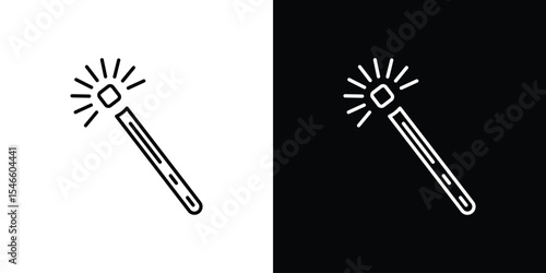 Retouch icon in black. flat graphic vector icon