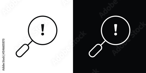Risk analysis icon in black. flat graphic vector icon